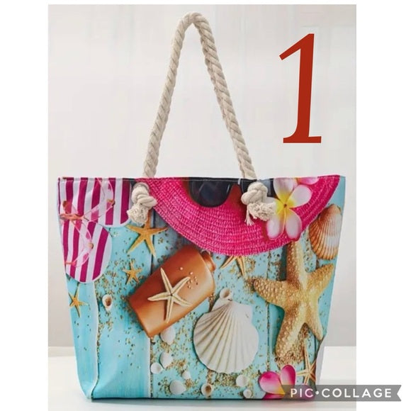 Canvas Beach Bag