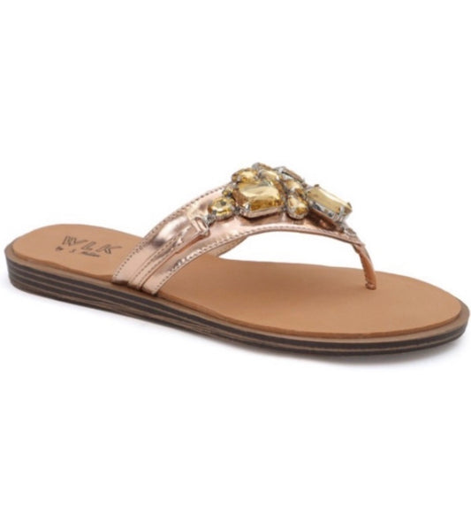 Rhinestone Flip Flops